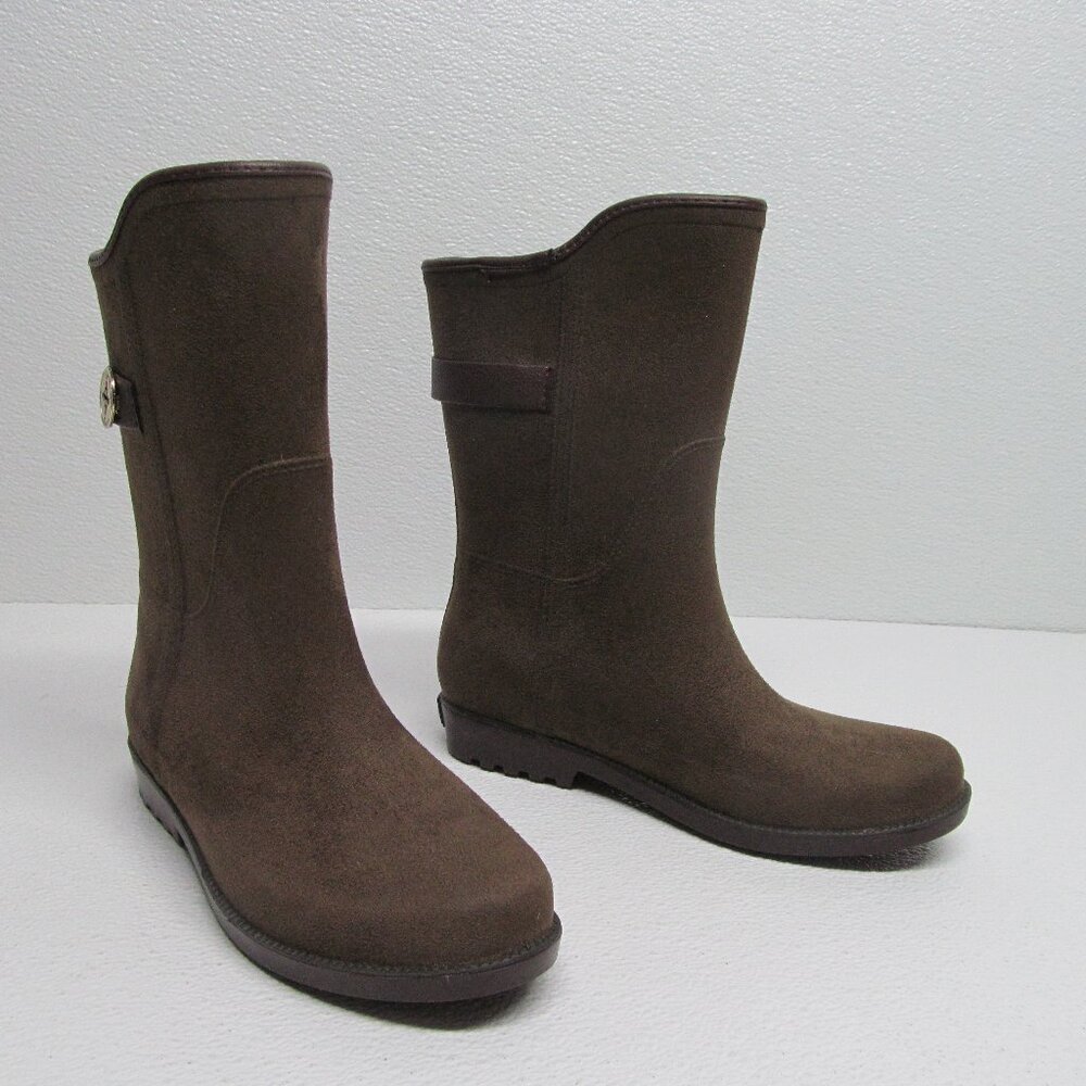 Charleston Shoe Co. Legare Rain Olive Suede Boot size 7